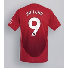 Manchester United Rasmus Hojlund #9 Hjemmedrakt 2024-25 Kortermet